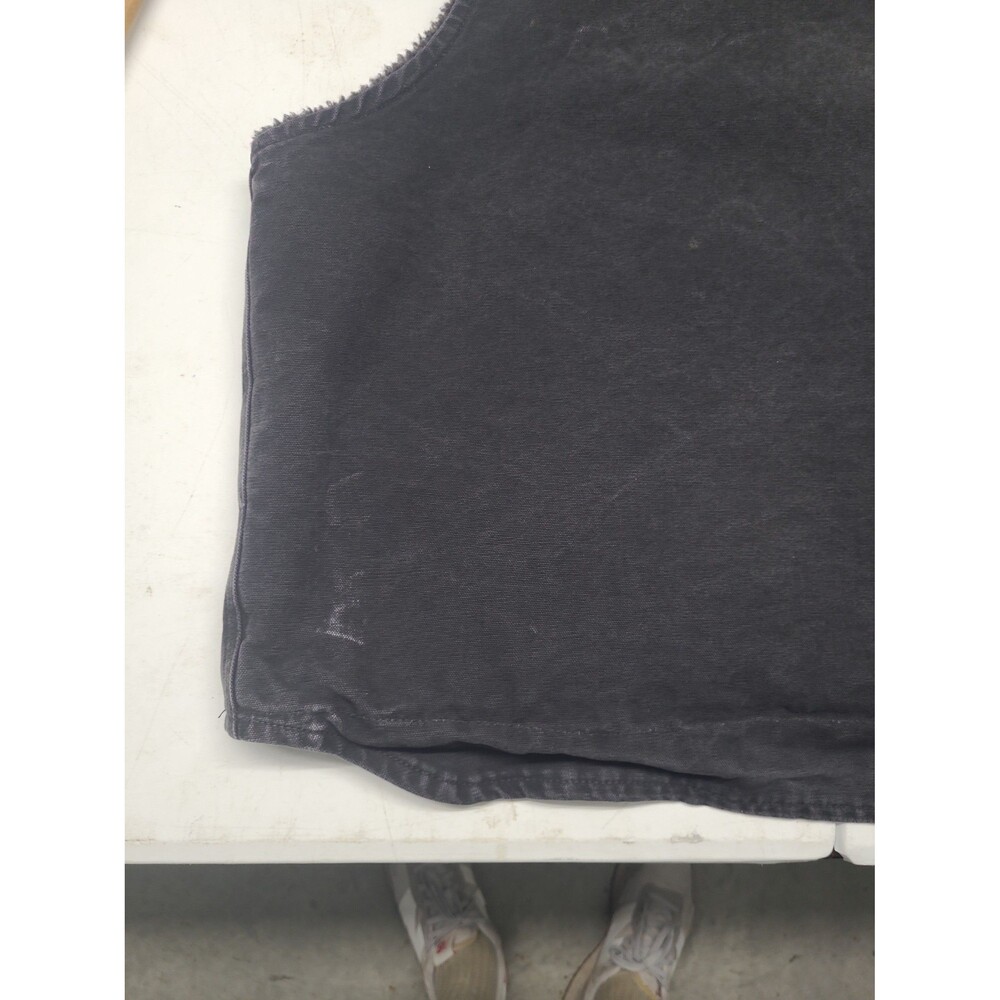 Vintage Carhartt Vest Sherpa Lined V26 BLK - Picture 9 of 9